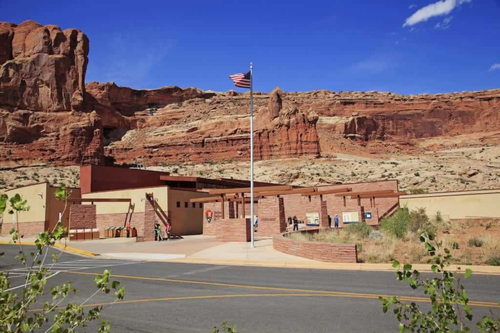 The Visitor Center at Arches National Park in Utah